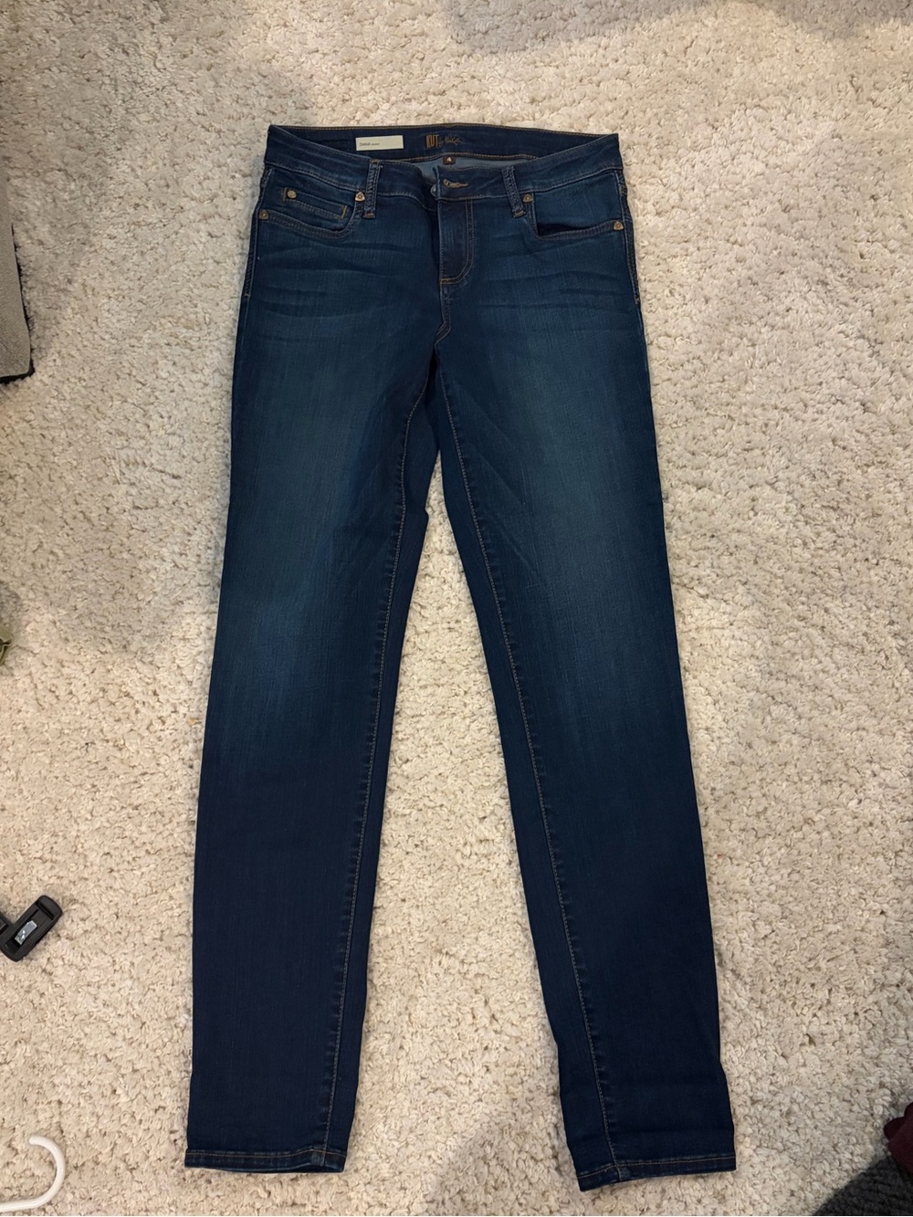 Kut from the Kloth Dark Blue Skinny Jeans